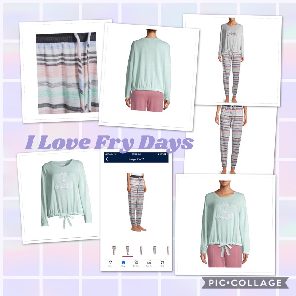 Women’s pajama pant & Top sleepwear plus size 3X